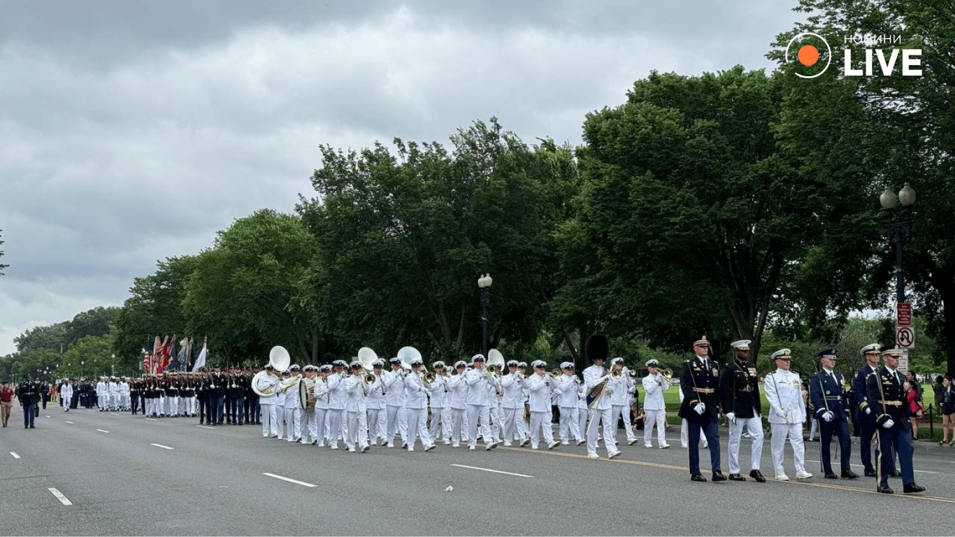 Парад в Америці. Фото: Новини.LIVE