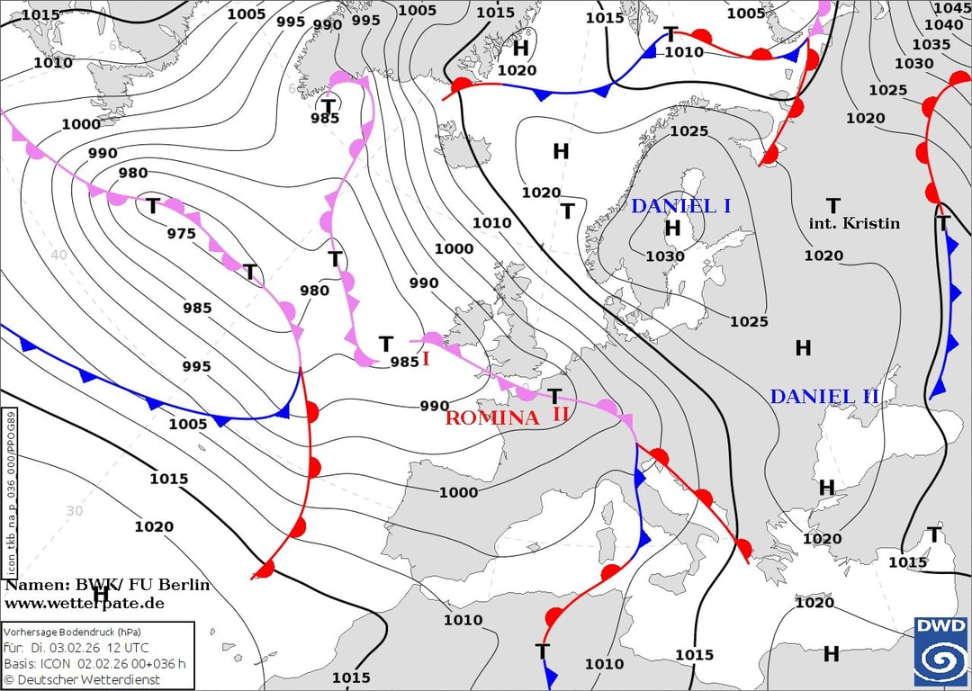 Погода в Україні 3 лютого