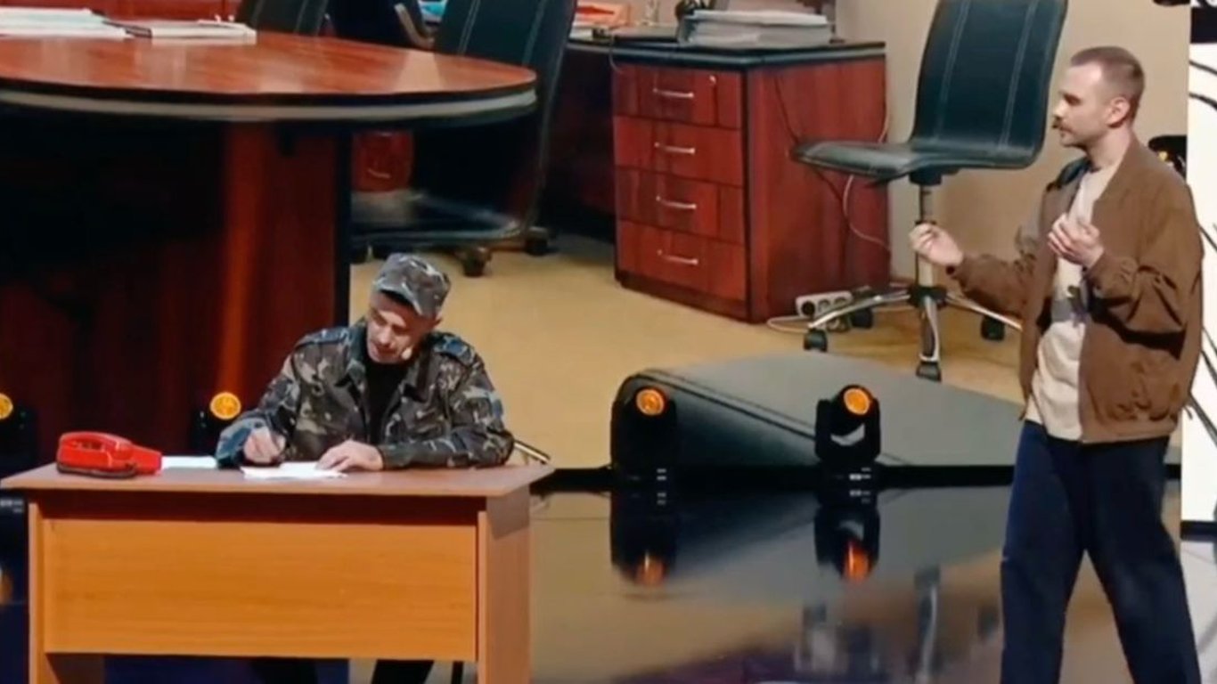 "Недоторканного" спіймали — в гумористичному шоу висміяли одеського військкома Борисова