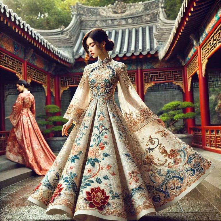 Сукня у азійському стилі