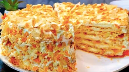 Новий рецепт торта Наполеон "Мрія": крем, як морозиво - 285x160