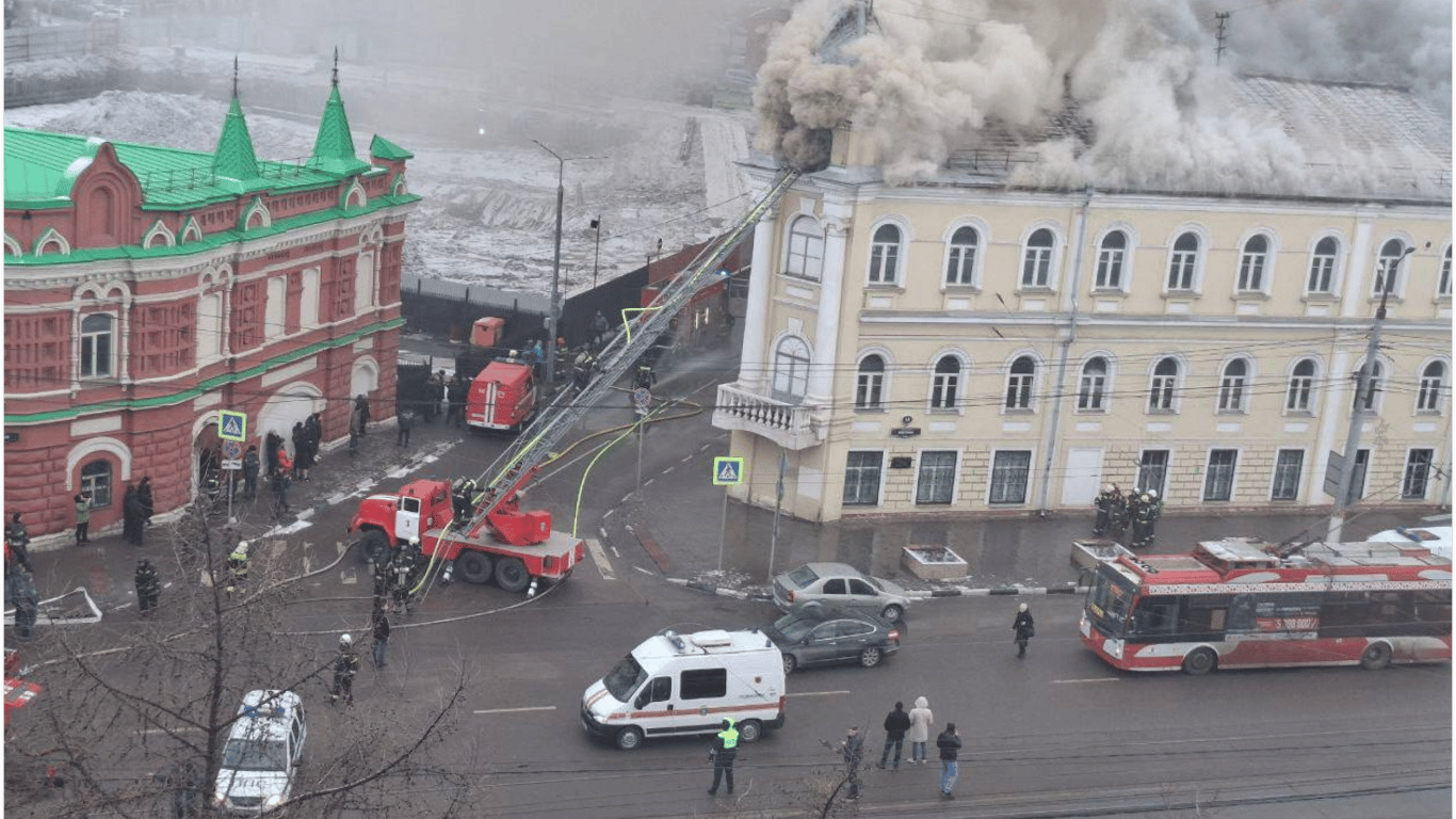 Пожежа у військовому госпіталі в Тулі 13 січня — що відомо