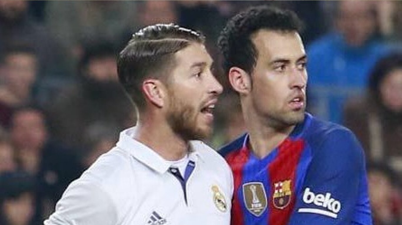 Серхио Рамос и Серхи Бускетс