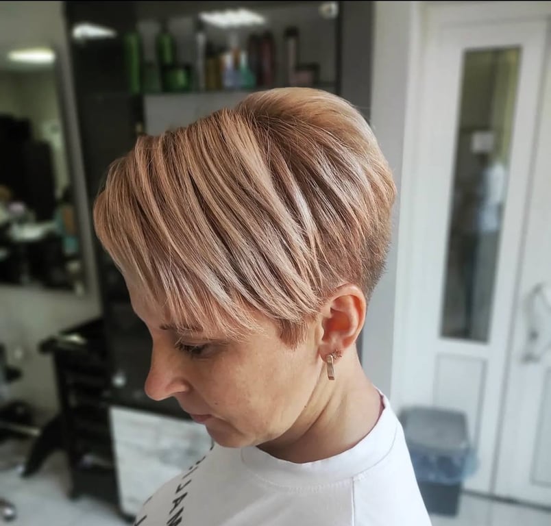 Pixie cut is on everyone's lips now