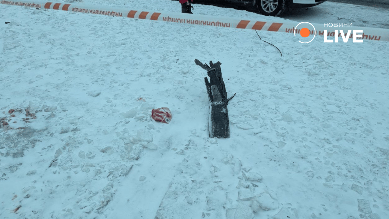 Наслідки обстрілу Києва 9 січня