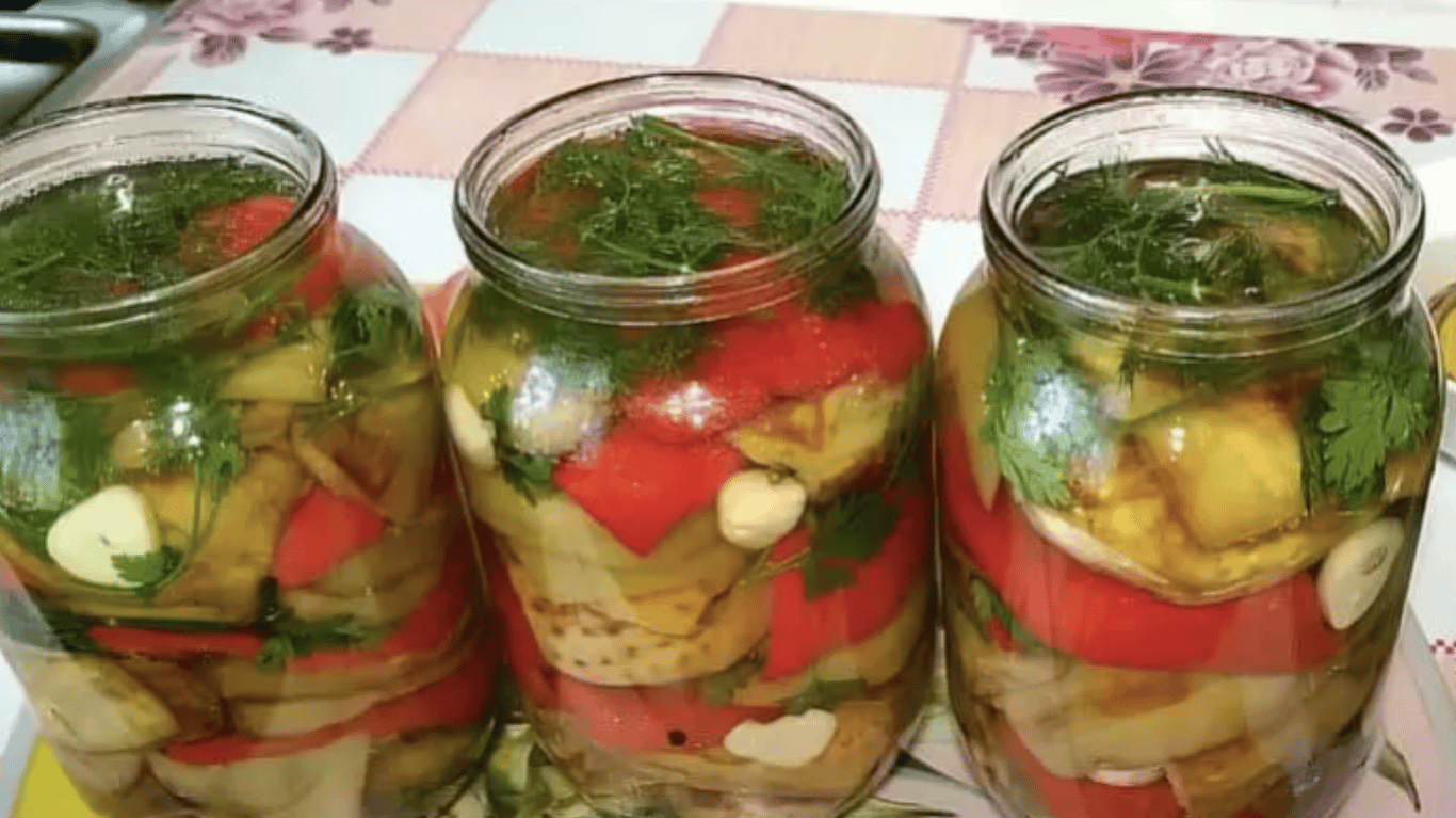 рецепт овочів на зиму