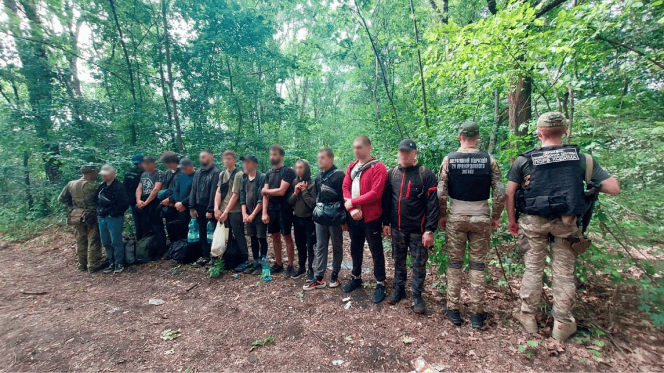 В Винницкой области пограничники задержали 13 уклонистов