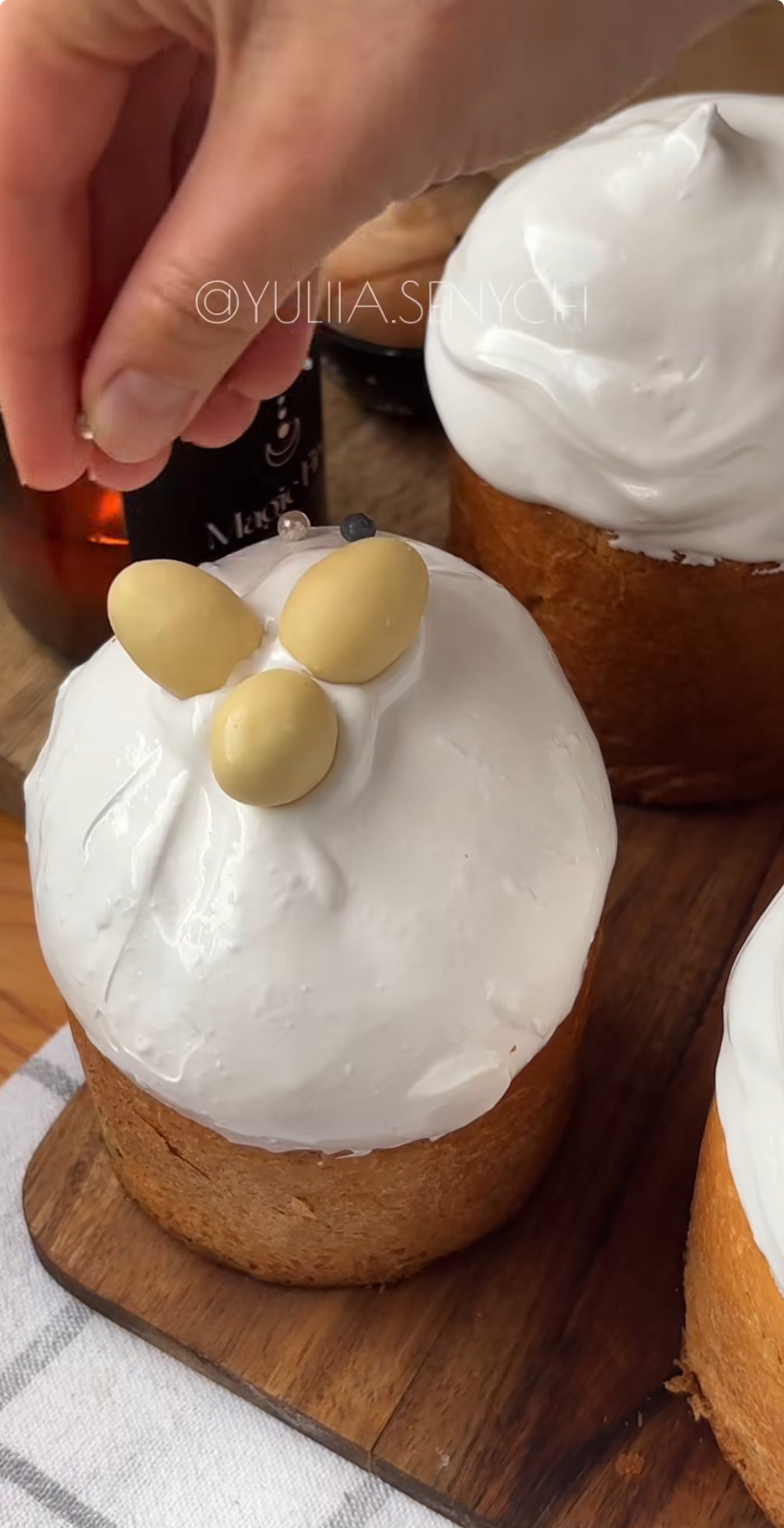 Глянцева глазур на паску - простий рецепт