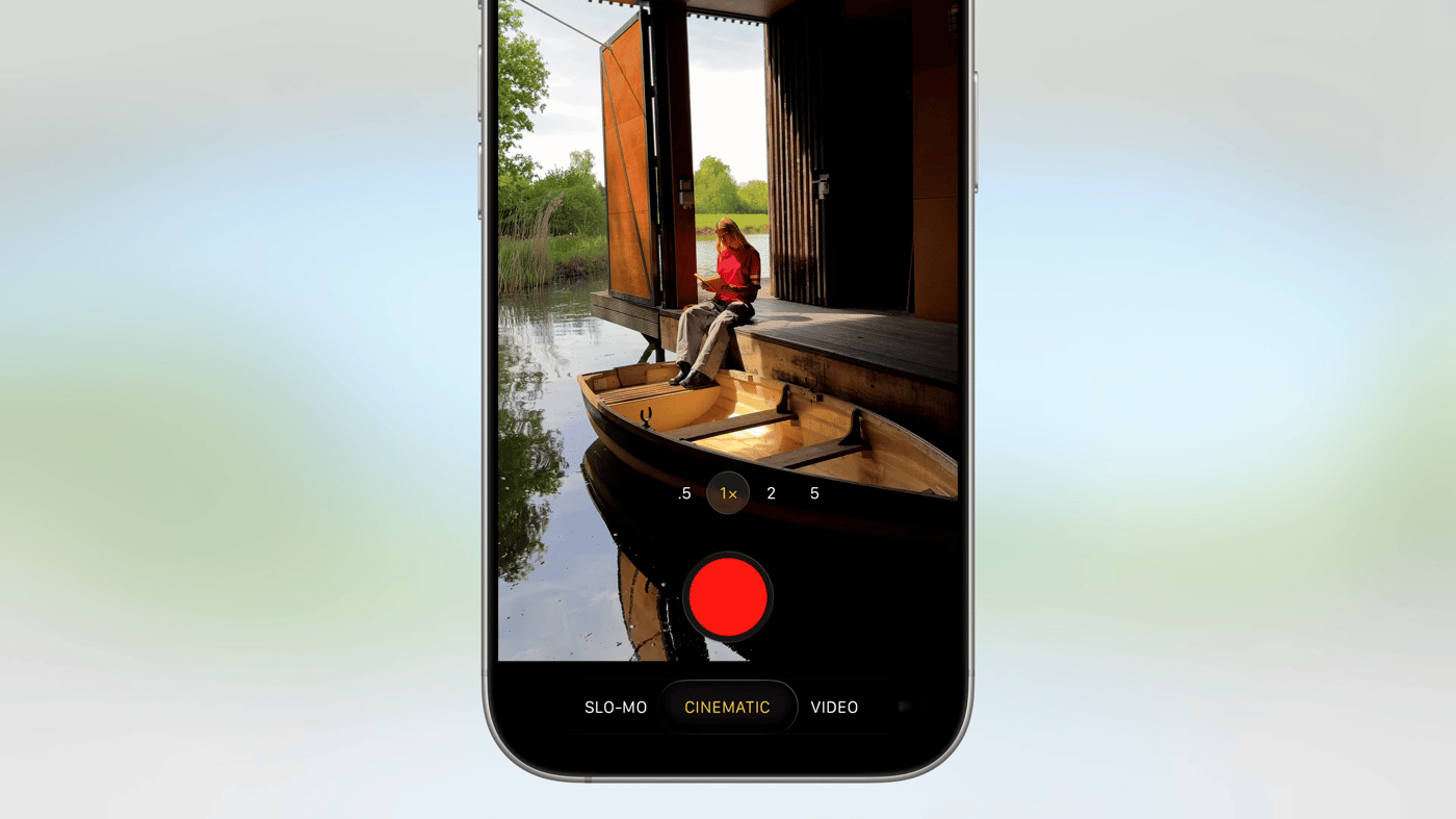 New camera modes and switching in iOS 26