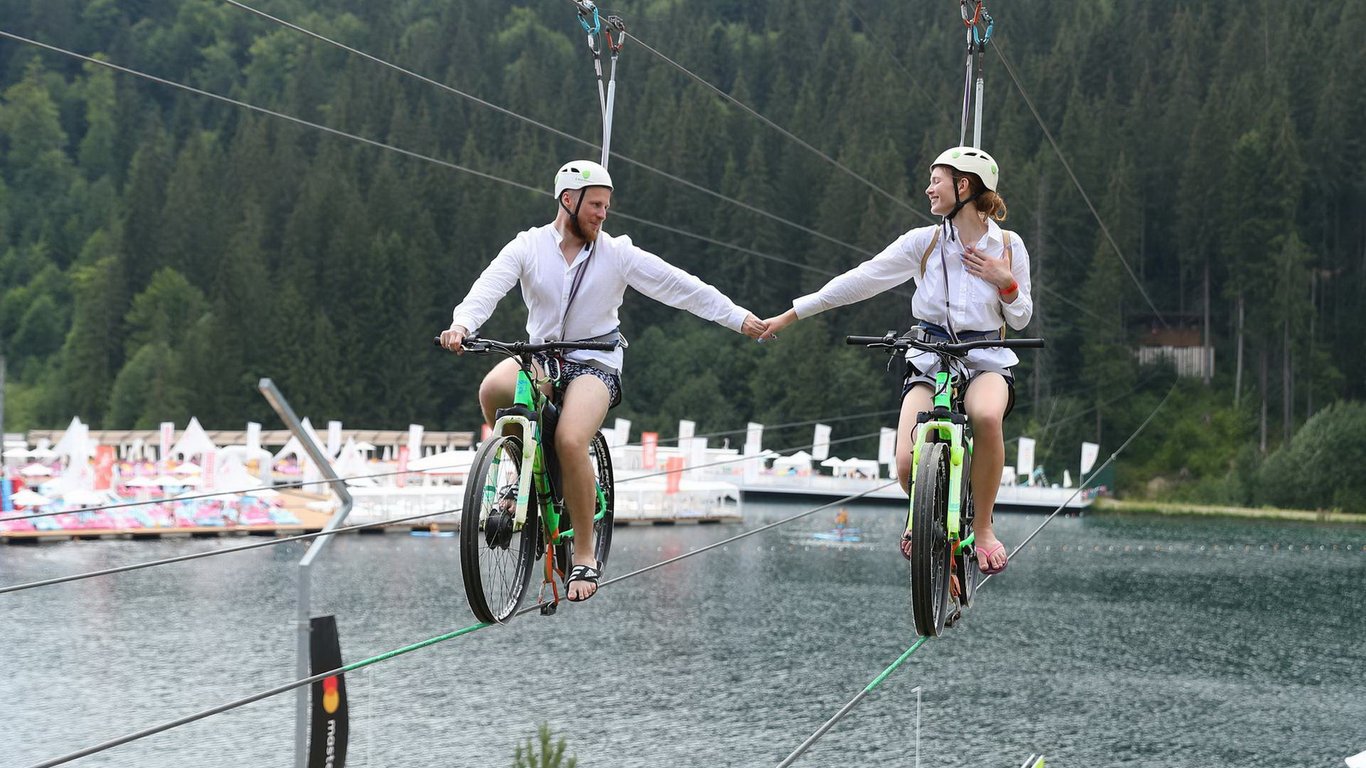 Ціни на катання на канатній дорозі на велосипедах у липні 2024 року