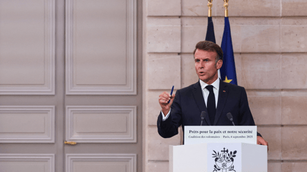 Макрон не назвав кількість солдатів, яких відправлять в Україну - 285x160