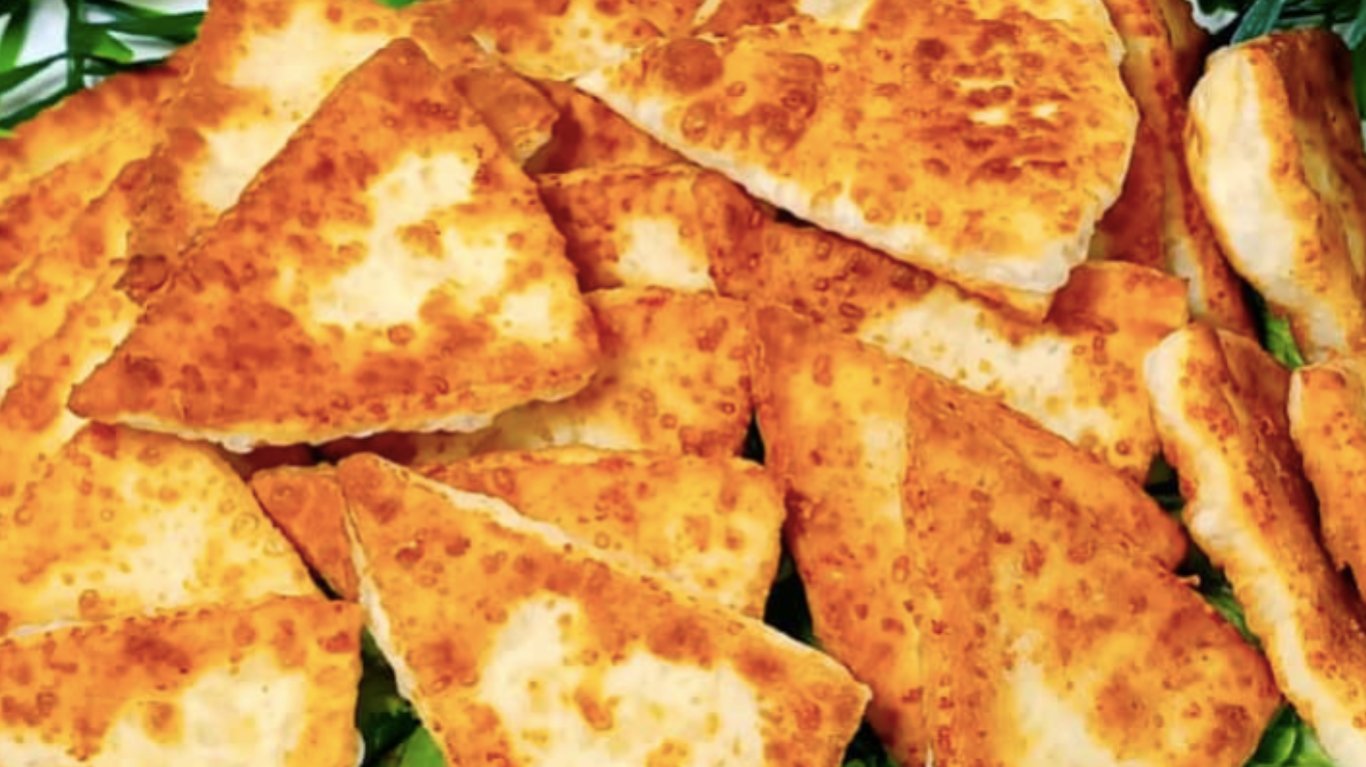 сирні крекери за 10 хвилин на сніданок