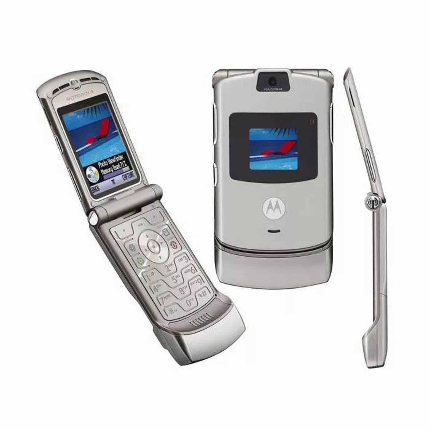Кнопочный телефон Motorola Razr V3