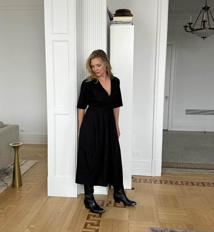 Вечный тренд — что поразило дизайнеров в гостиной Мишель Пфайффер (фото) - фото 2