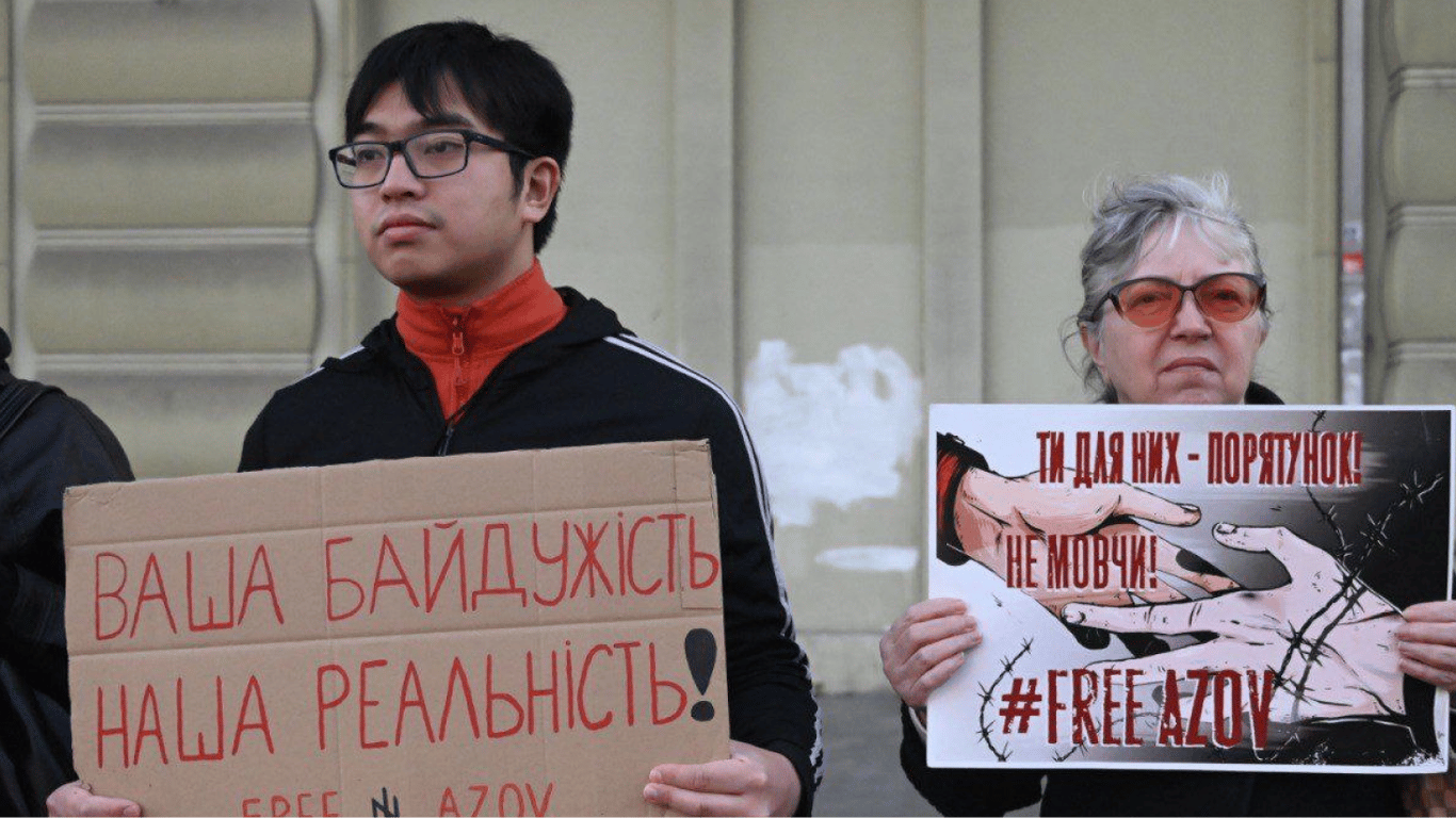 В Одесі вібулася акція на згадку про тих хто у полоні