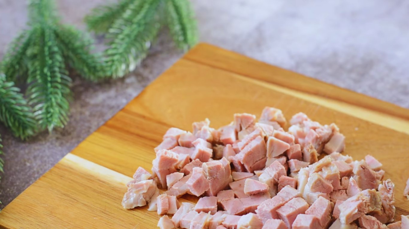 рецепт салату грибна галявина