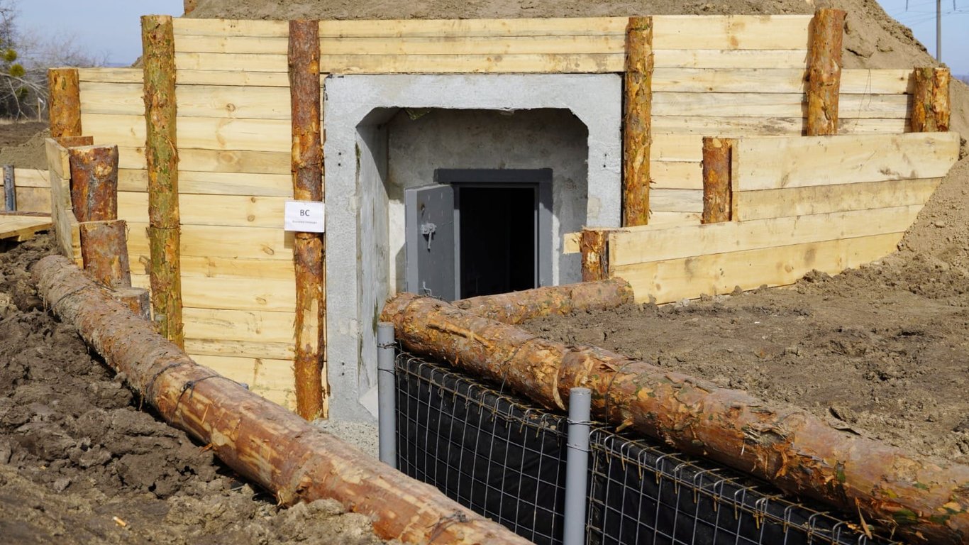Как строят оборонную линию в Сумской области