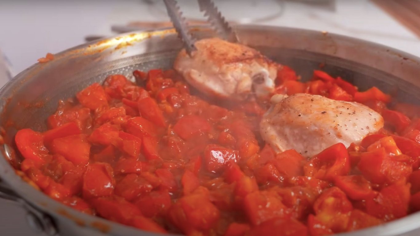 рецепт чахохбили из курицы в соусе