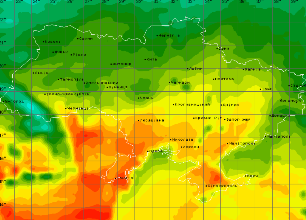 Погода в Україні 8 січня потепління