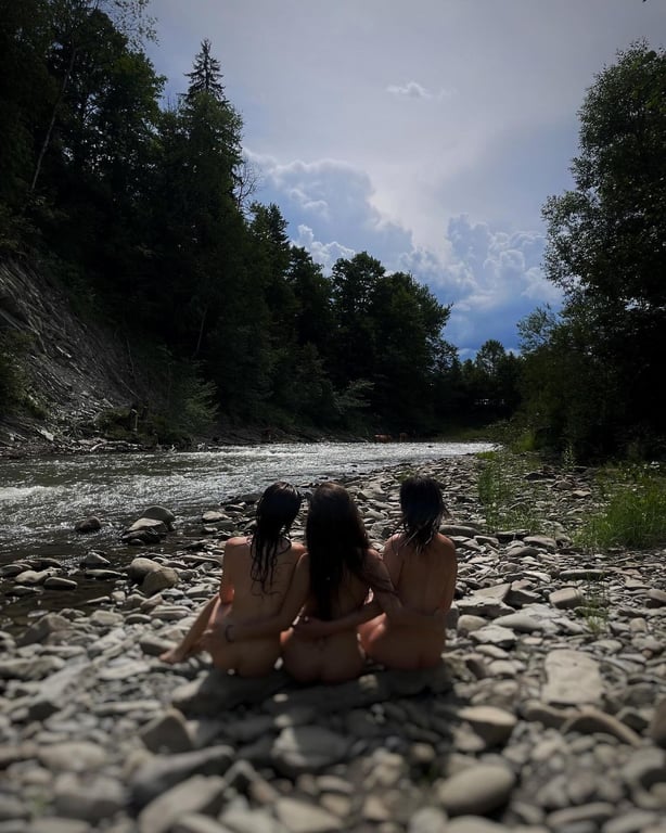 Наталья Денисенко в Карпатах