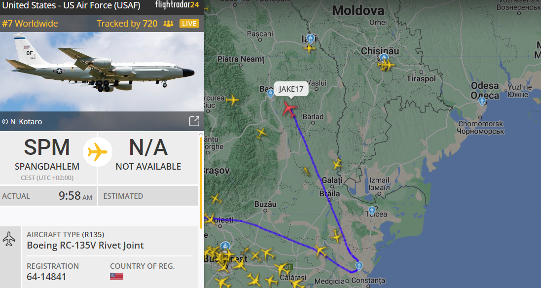 Літак НАТО 15 травня