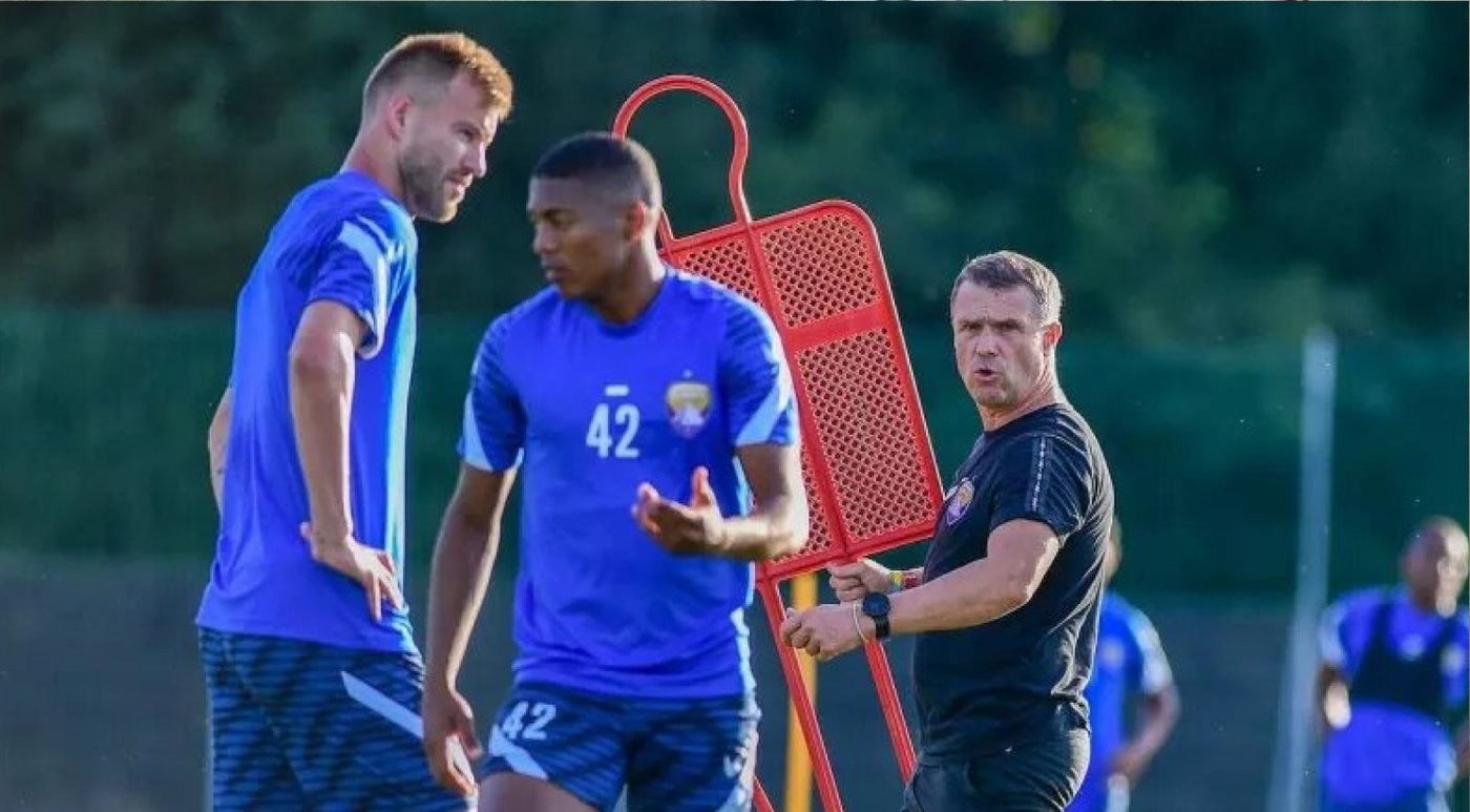 Сергей Ребров и Андрей Ярмоленко