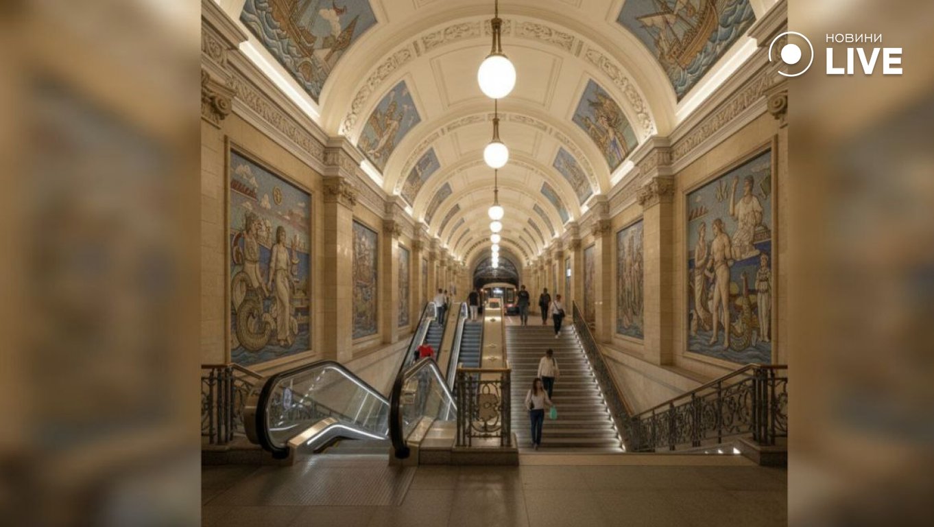 Метро в Одесі очима ШІ