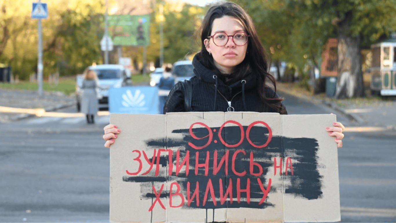 В Одесі відбулася акція "Хвилина мовчання"