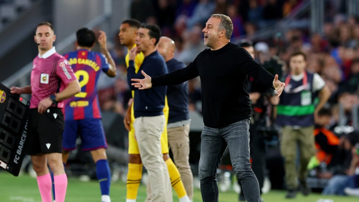 Флик оценил вылет Барселоны из Лиги чемпионов