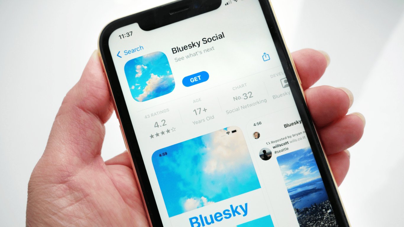 У соцмережі Bluesky з'явився мільйон нових користувачів
