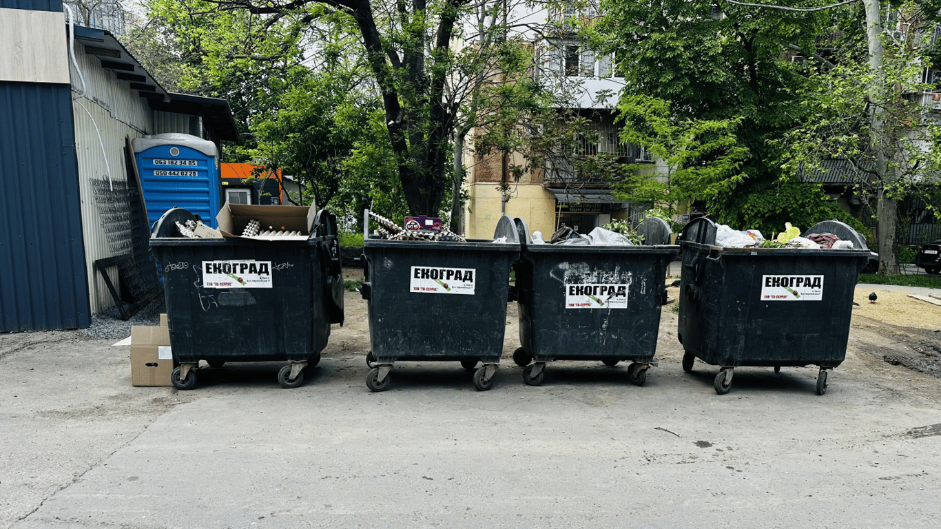 Тарифы на вывоз мусора в Одессе: суммы в платежках в июне
