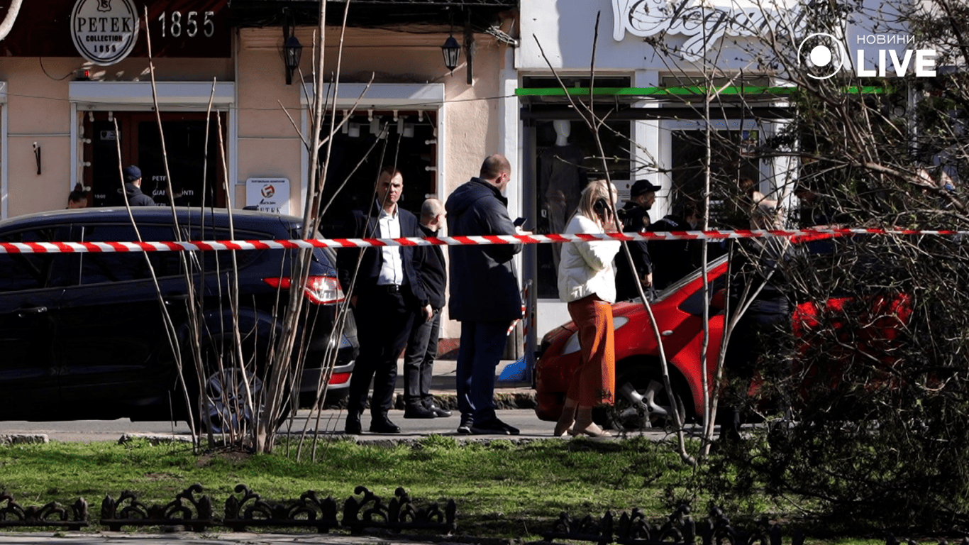 Місце вбивства активіста Дем’яна Ганула