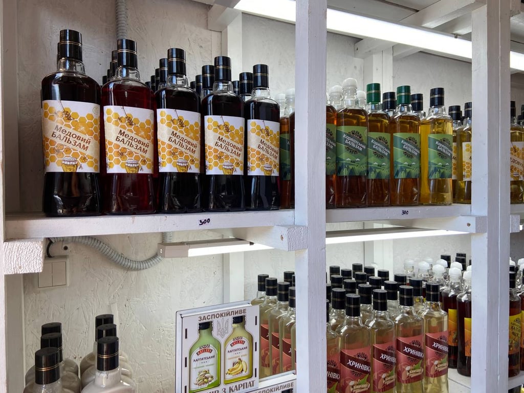 Напитки в Буковеле