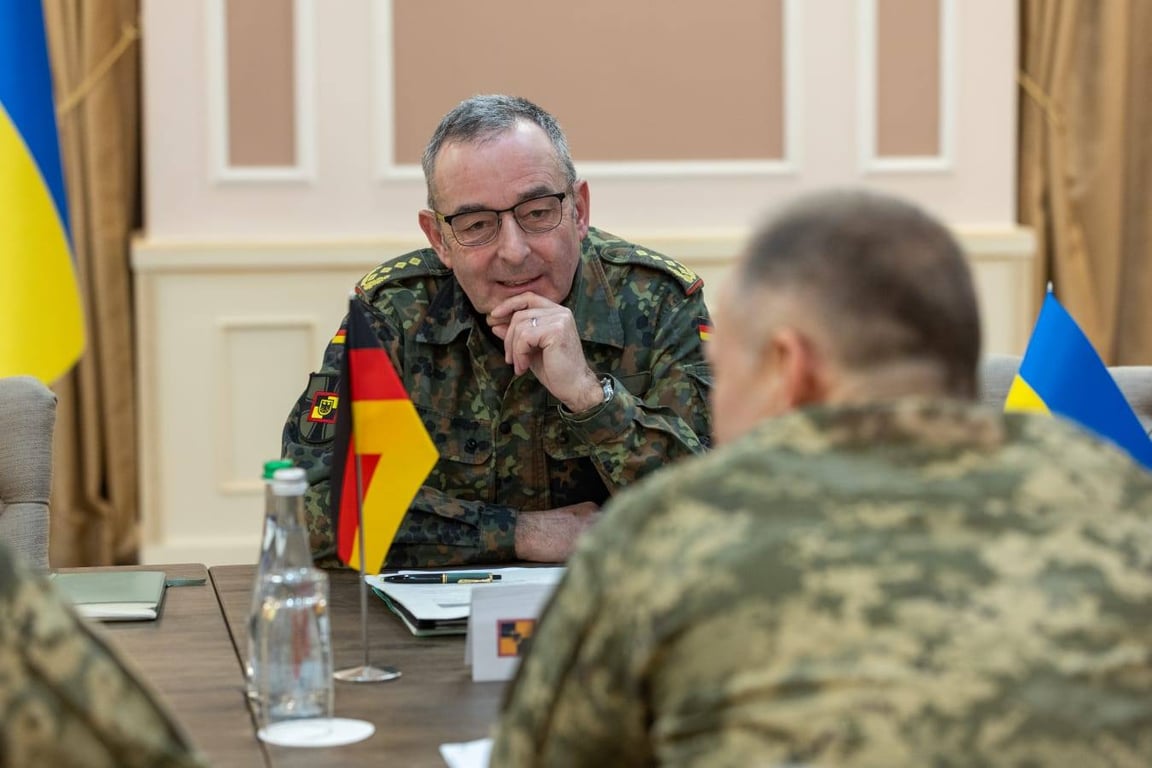 Сирський зустрівся з німецьким генералом