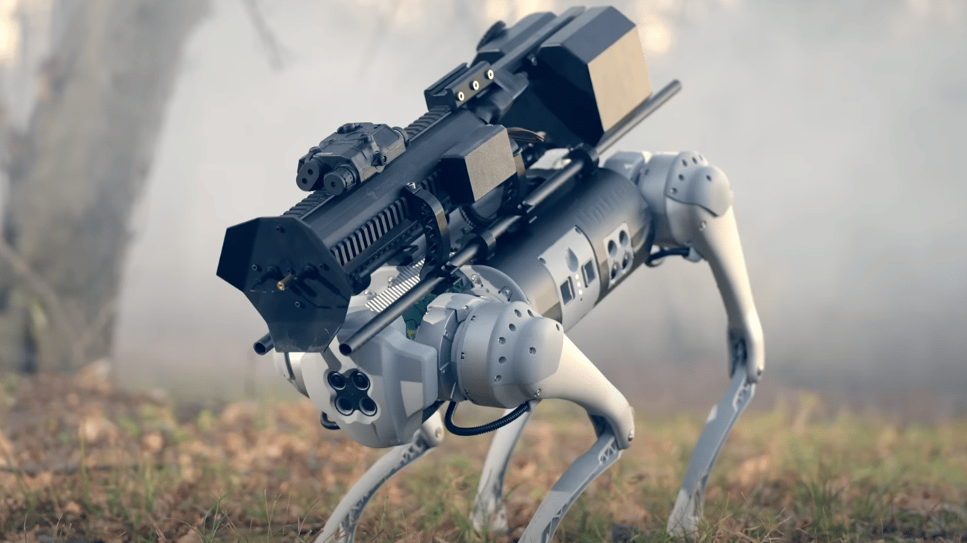 Вчені зі США створили робота-собаку з вогнеметом