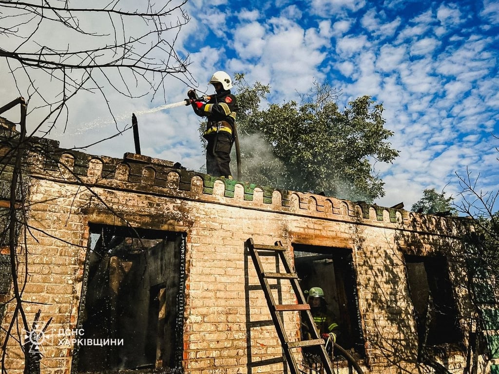 Рятувальник на місці влучання
