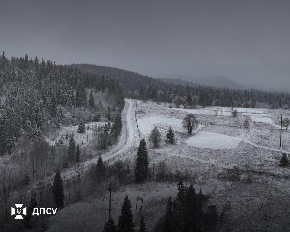 Сніг на Львівщині - фото