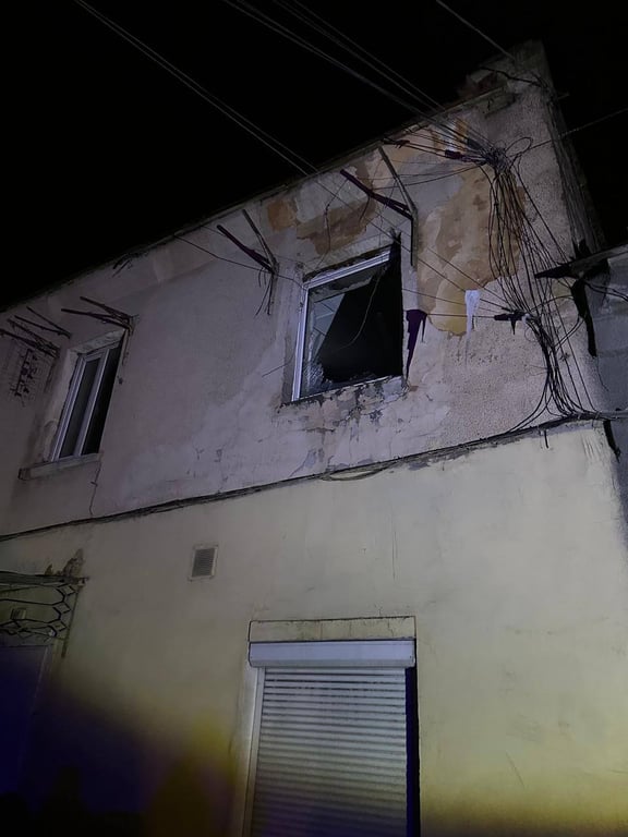 Пошкоджена будівля