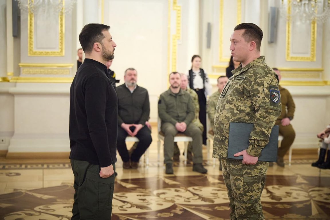 Нагородження героїв України на офіційній церемонії