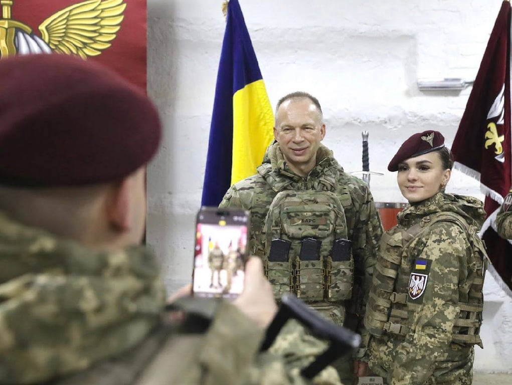 Нагородження воїнів на Курському напрямку 1 січня 2025 року