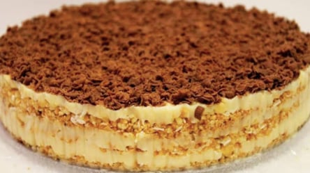 Лінивий "Наполеон" без духовки, без печива, без коржів — рецепт - 290x166