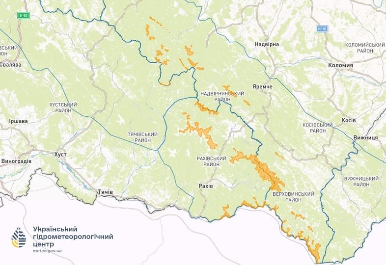 Сніголавинна небезпека в Україні 5 січня 2025 року 