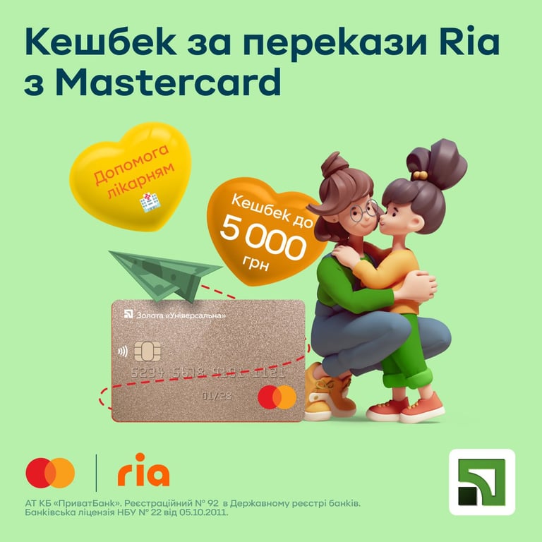 ПриватБанк кешбек акція