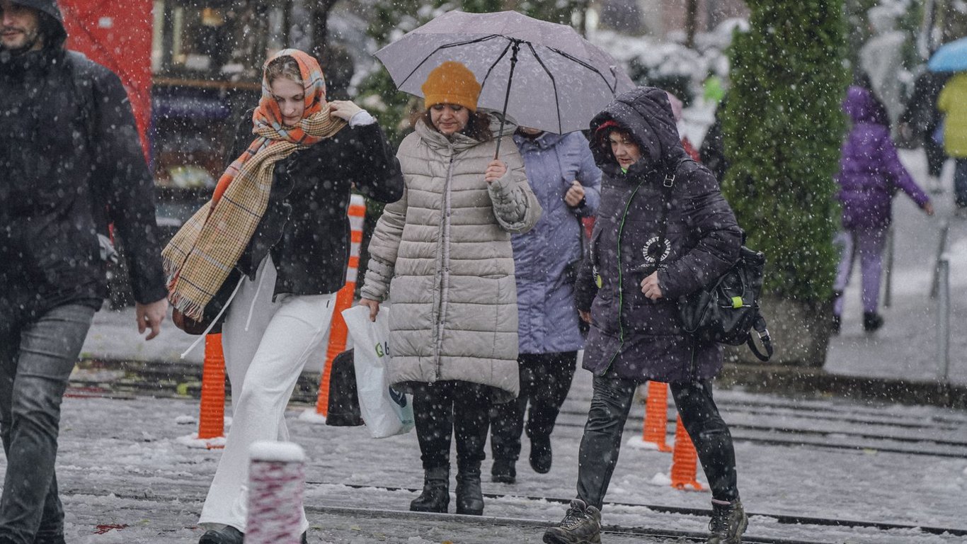 Прогноз погоди у Києві та Київській області на завтра, 15 грудня