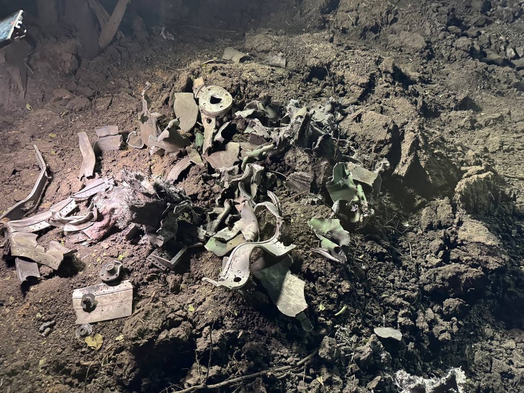 Вирва на місці атаки