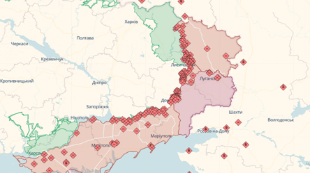 Актуальные онлайн-карты боевых действий в Украине: состояние фронта на 21 июля - 285x160