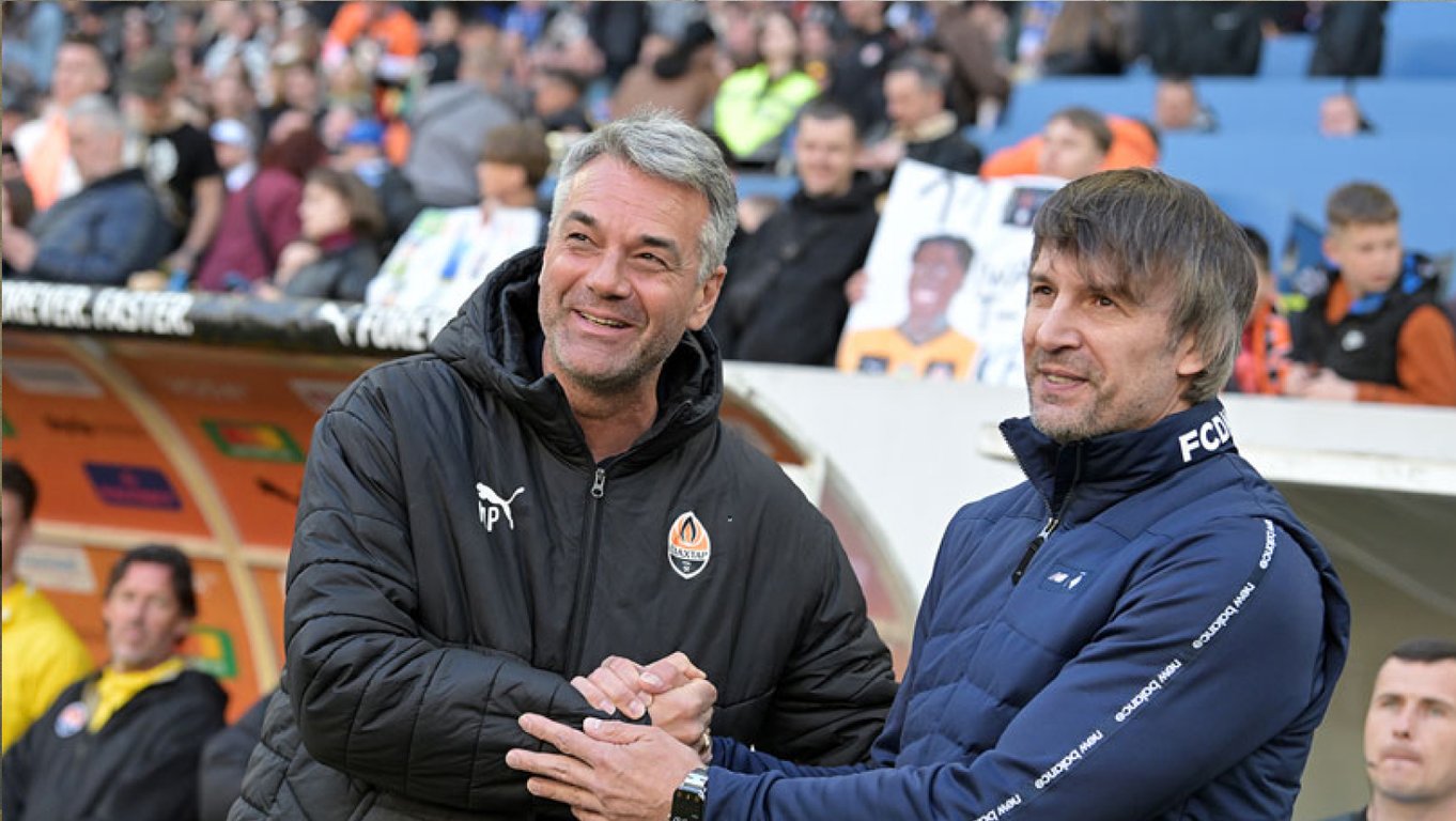 Александр Шовковский и Марино Пушич