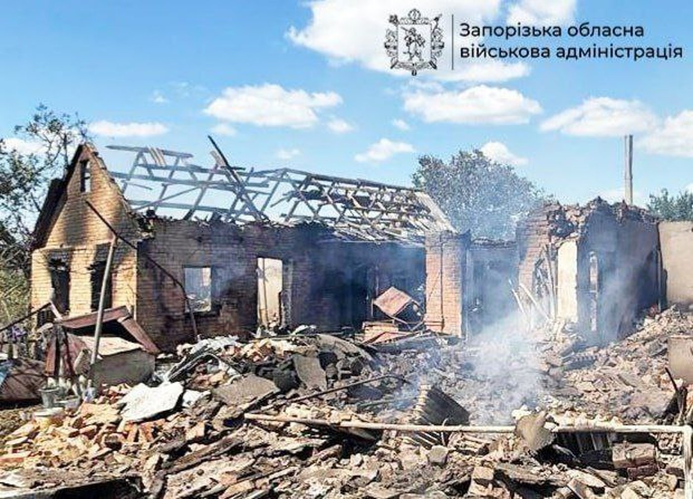 Атака РФ на Запорізьку область