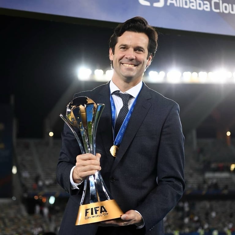 Тренер Реала Сантьяго Соларі