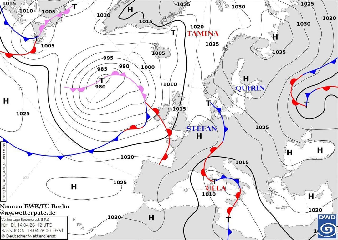 Прогноз погоди в Україні 15 квітня